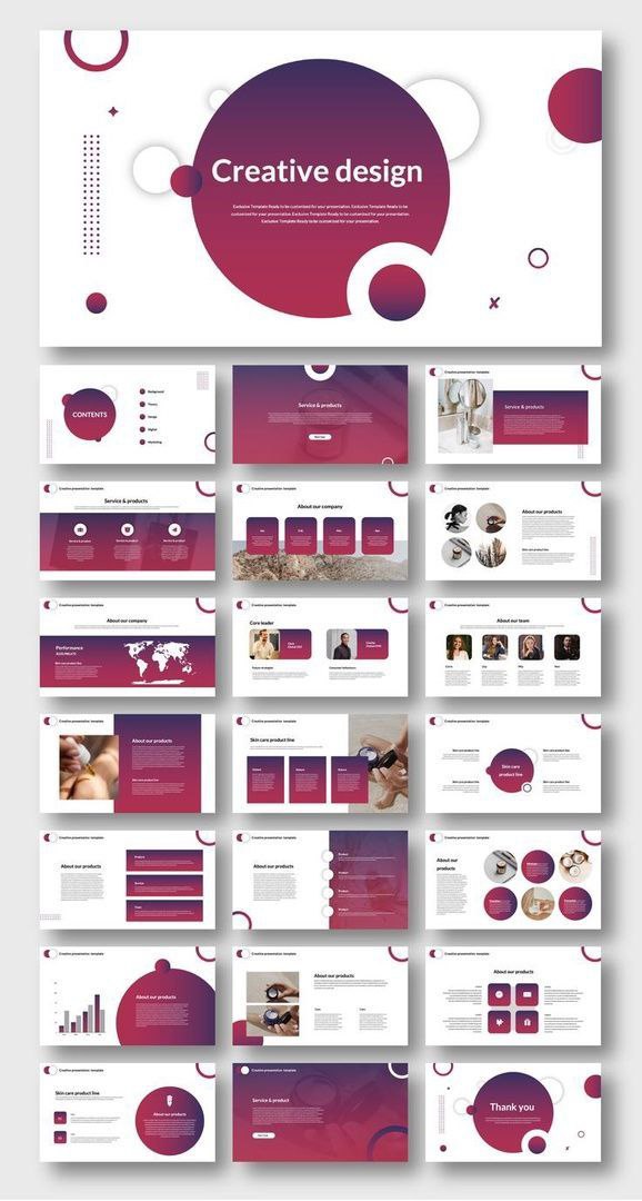 Pitch Decks and PowerPoint Designs